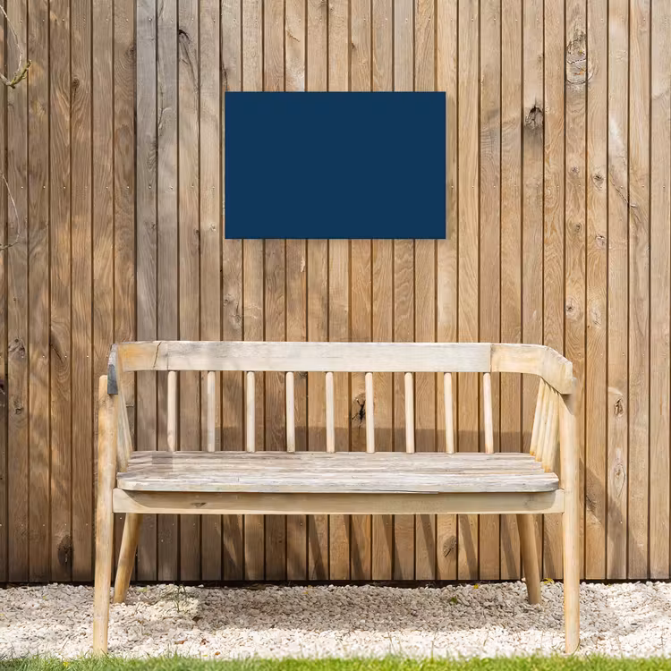 Deep - Ocean - Blauw Tuinposter op houten frame 2 cm dik klein 845 -sfeer4