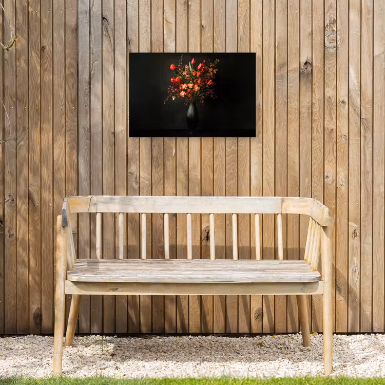 Bloemen - Takken - Boeket Tuinposter op houten frame 2 cm dik klein -sfeer4