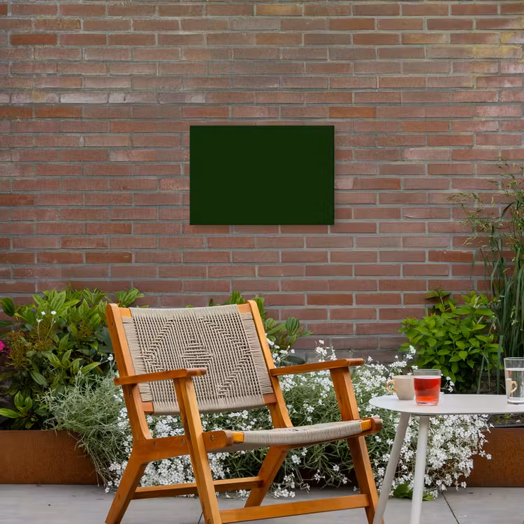 Forest - Green - Groen Tuinposter op houten frame 2 cm dik klein 845 -sfeer3