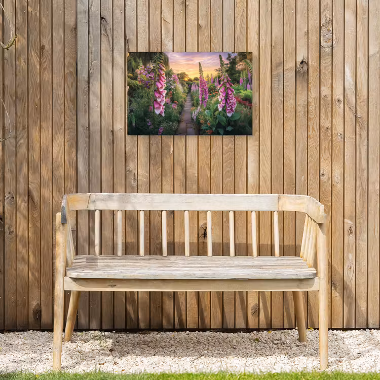 Vingerhoedskruid - Bloemen - Tuin Tuinposter op houten frame 2 cm dik klein -sfeer4