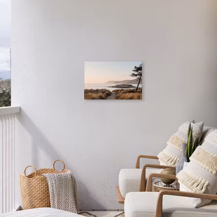 Landschap - Kust - Duinen Tuinposter op houten frame 2 cm dik klein -sfeer1