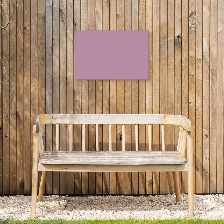 Lilac - Paars - Mauve Tuinposter op houten frame 2 cm dik klein 845 -sfeer4