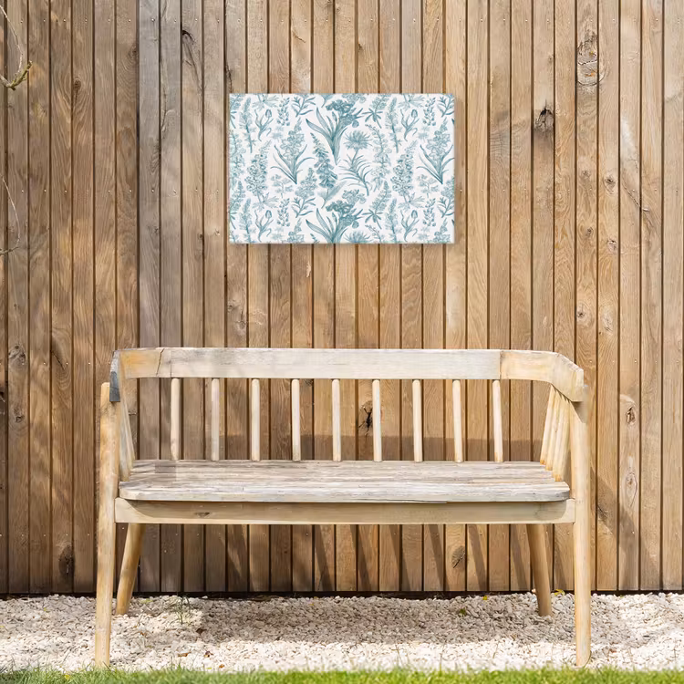 Lovely - Garden - Emerald Tuinposter op houten frame 2 cm dik klein 845 -sfeer4