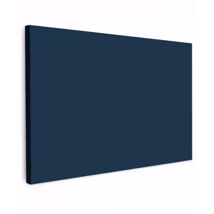 Midnight - Blue - Blauw Tuinposter op houten frame 2 cm dik klein 845 -3d