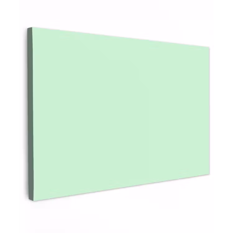 Pale - Mint - Groen Tuinposter op houten frame 2 cm dik klein 845 -3d