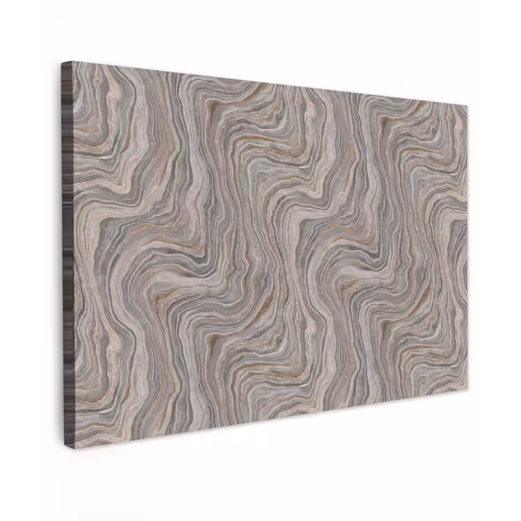 Patroon - Textuur - Grijs Tuinposter op houten frame 2 cm dik klein 845 -3d