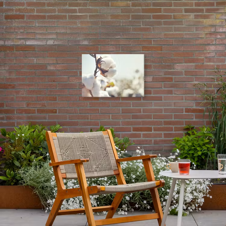 Planten - Bloem - Tak - Natuur Tuinposter op houten frame 2 cm dik klein -sfeer3