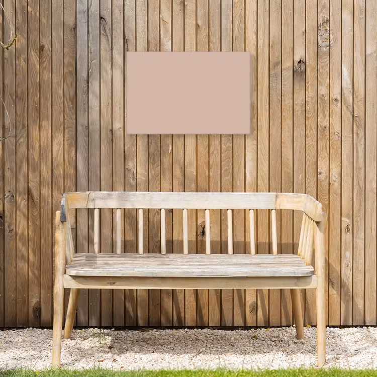 Soft - Clay - Nude Tuinposter op houten frame 2 cm dik klein 845 -sfeer4