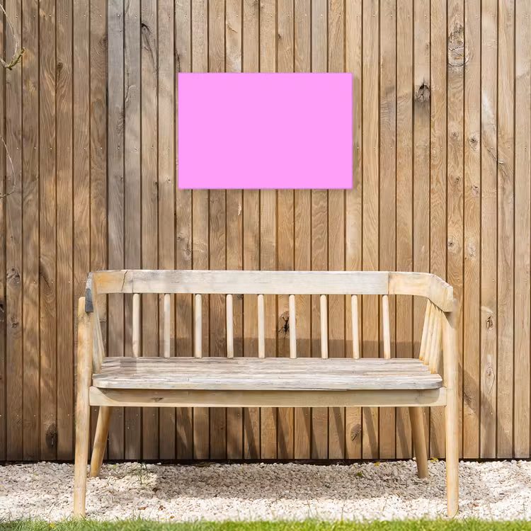 Soft - Lavender - Roze Tuinposter op houten frame 2 cm dik klein 845 -sfeer4