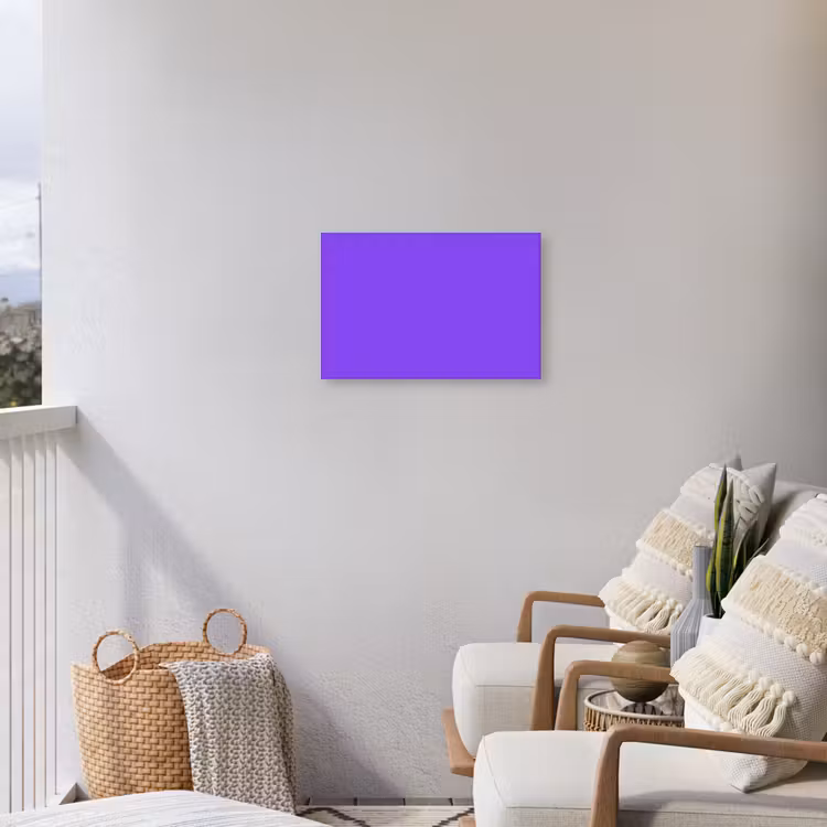 Vivid - Violet - Paars Tuinposter op houten frame 2 cm dik klein 845 -sfeer1