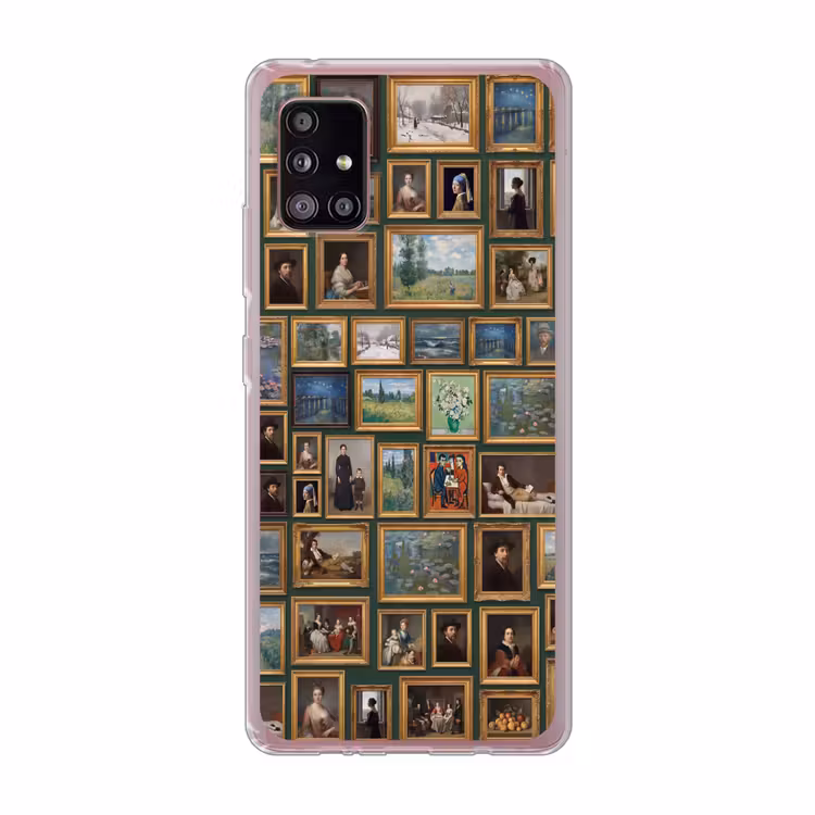 Kunst - Schilderijen - Collectie - Klassiek - Groen Telefoonhoesje Samsung Galaxy A51 5G klein -3d