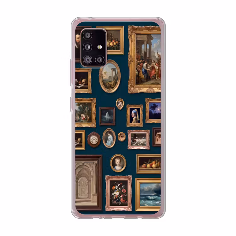 Kunst - Schilderijen - Decoratie - Klassiek - Groen Telefoonhoesje Samsung Galaxy A51 5G klein -3d