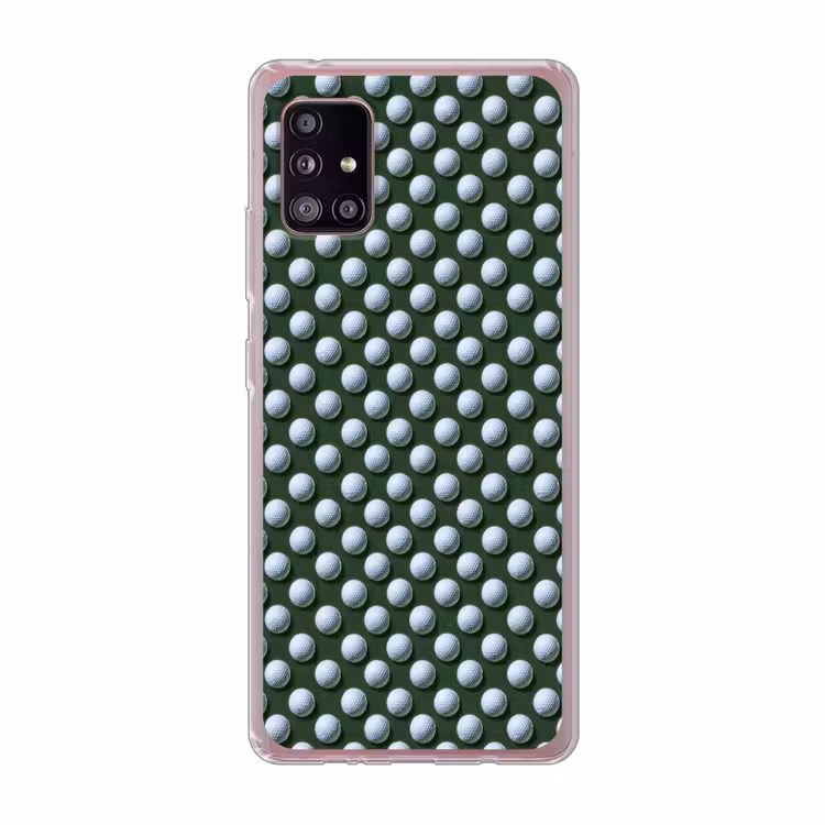 Ballen - Golf - Groen Telefoonhoesje Samsung Galaxy A51 5G klein 373 -3d