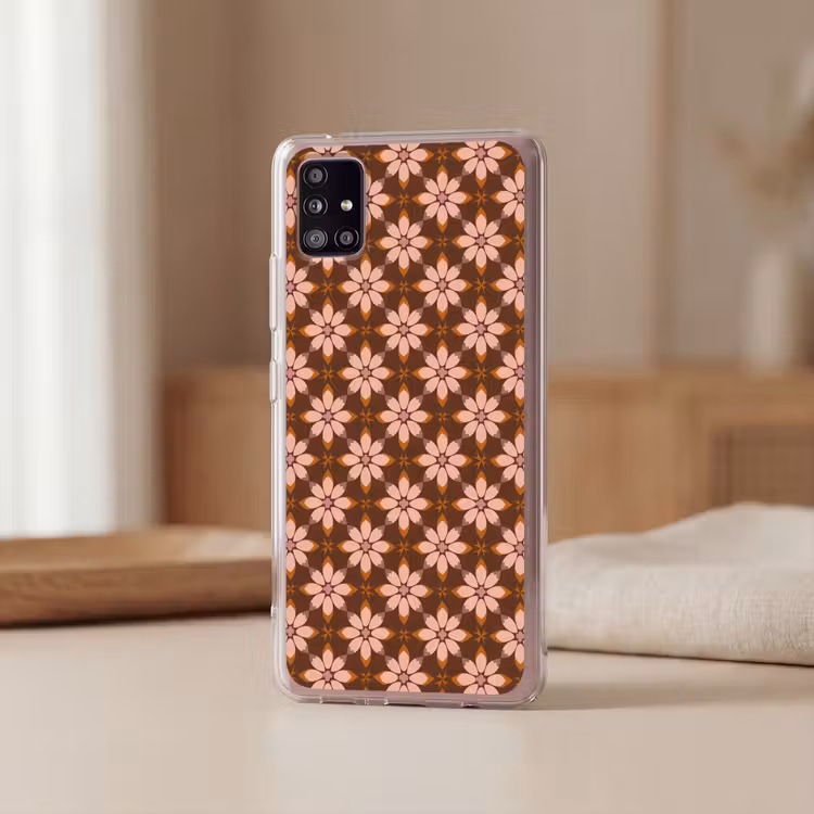 Klassiek - Retro - Bruin Telefoonhoesje Samsung Galaxy A51 5G klein 373 -sfeer2