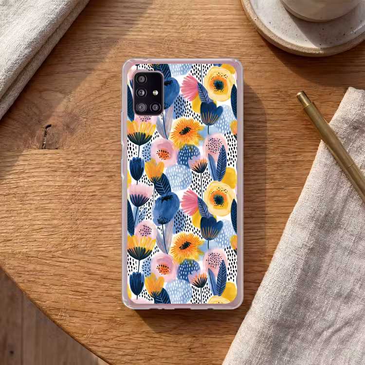 Creatief - Patroon - Kleurrijk Telefoonhoesje Samsung Galaxy A51 5G klein 373 -sfeer1