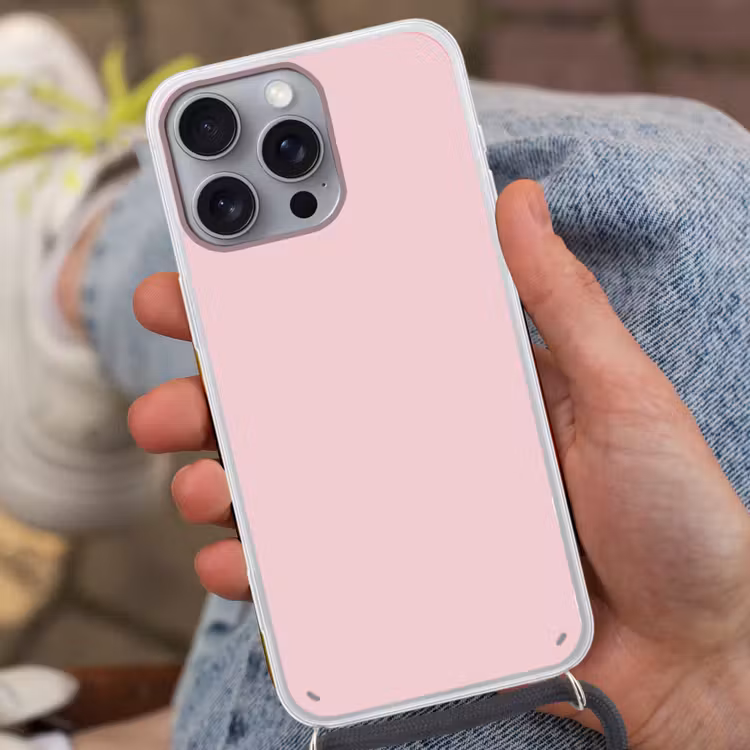 Blush - Pink - Roze Hoesje iPhone 16 Pro Max met koord klein 804 -sfeer3