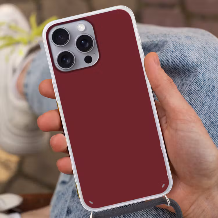 Dark - Garnet - Rood Hoesje iPhone 16 Pro Max met koord klein 804 -sfeer3