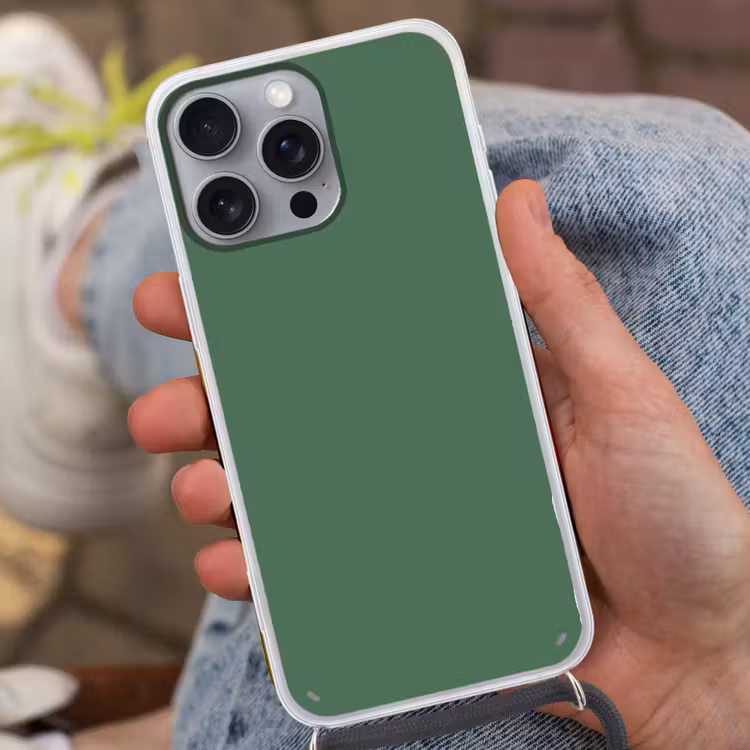 Deep - Sagewood - Groen Hoesje iPhone 16 Pro Max met koord klein 804 -sfeer3