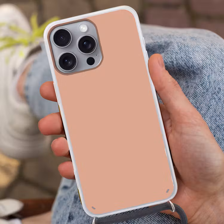 Dusty - Rose - Roze Hoesje iPhone 16 Pro Max met koord klein 804 -sfeer3