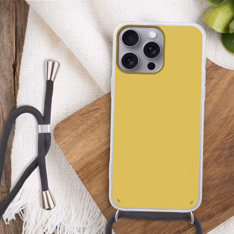 Golden - Victory - Geel Hoesje iPhone 16 Pro Max met koord klein 804 -sfeer4