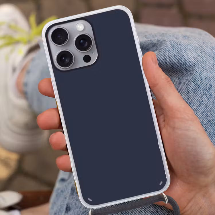 Midnight - Swing - Blauw Hoesje iPhone 16 Pro Max met koord klein 804 -sfeer3