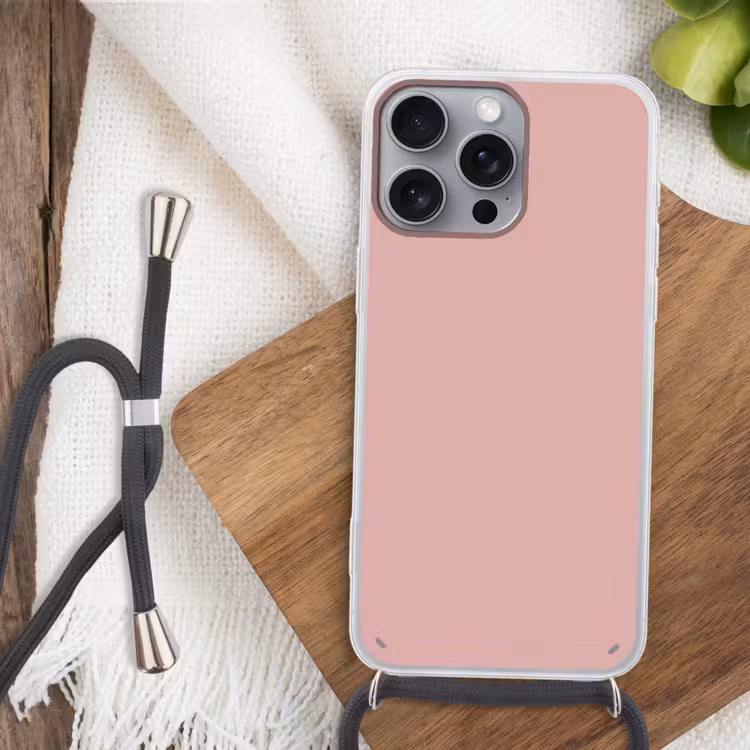 Soft - Blush - Roze Hoesje iPhone 16 Pro Max met koord klein 804 -sfeer4