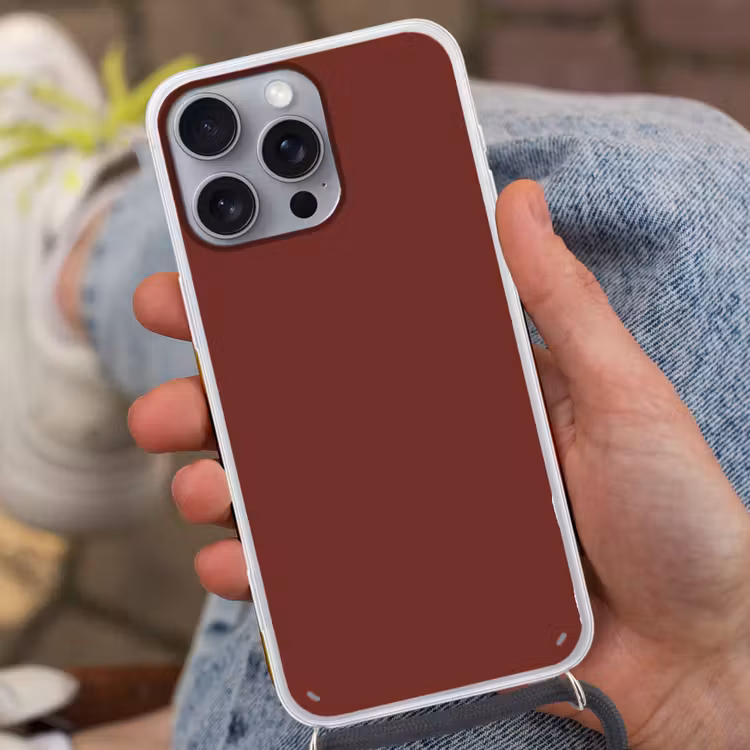 Valentine - Velvet - Rood Hoesje iPhone 16 Pro Max met koord klein 804 -sfeer3