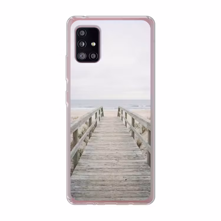 Duinen - Vlonder - Oceaan Telefoonhoesje Samsung Galaxy A51 5G klein -3d