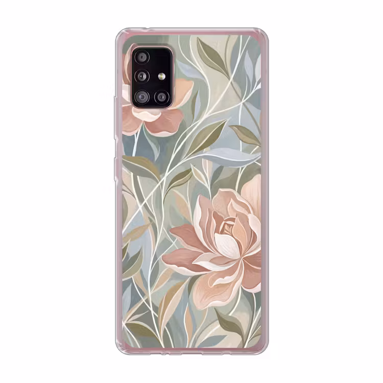 Elegant - Romantiek - Roze Telefoonhoesje Samsung Galaxy A51 5G klein -3d