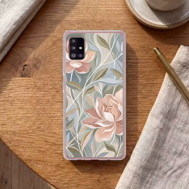Elegant - Romantiek - Roze Telefoonhoesje Samsung Galaxy A51 5G klein -sfeer1