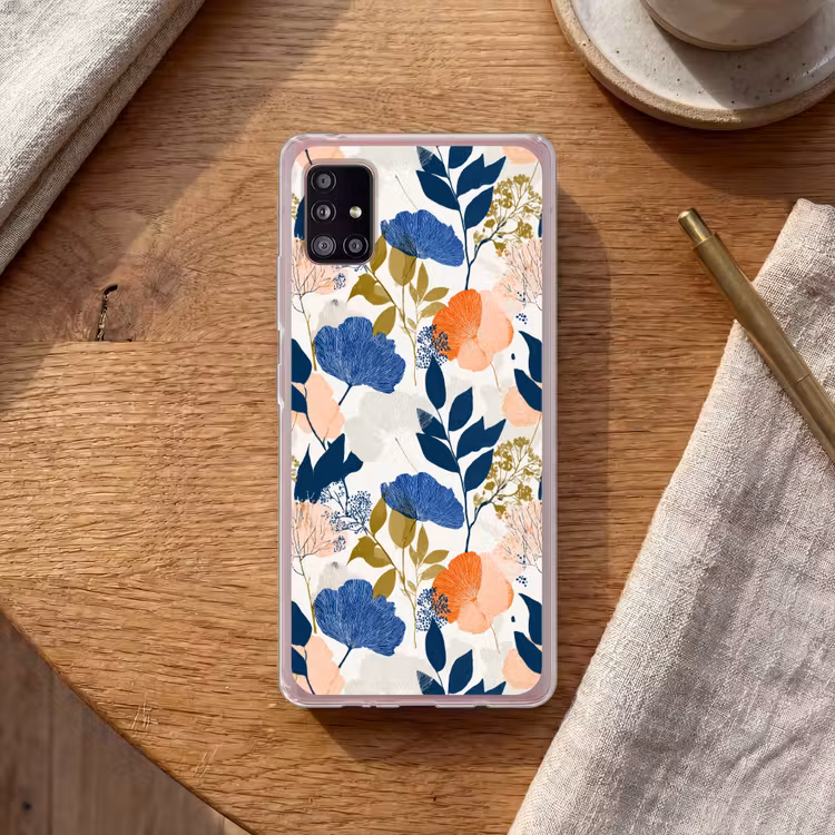 Bloemen - Botanisch - Kleurrijk Telefoonhoesje Samsung Galaxy A51 5G klein 373 -sfeer1