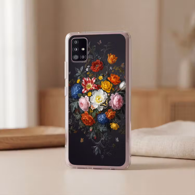 Bloemen - Boeket - Klassiek - Kleurrijk - Natuur Telefoonhoesje Samsung Galaxy A51 5G klein -sfeer2