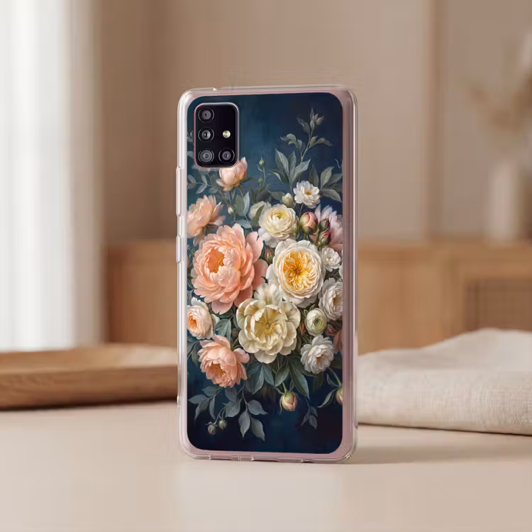 Bloemen - Boeket - Natuur - Klassiek - Kleurrijk Telefoonhoesje Samsung Galaxy A51 5G klein -sfeer2
