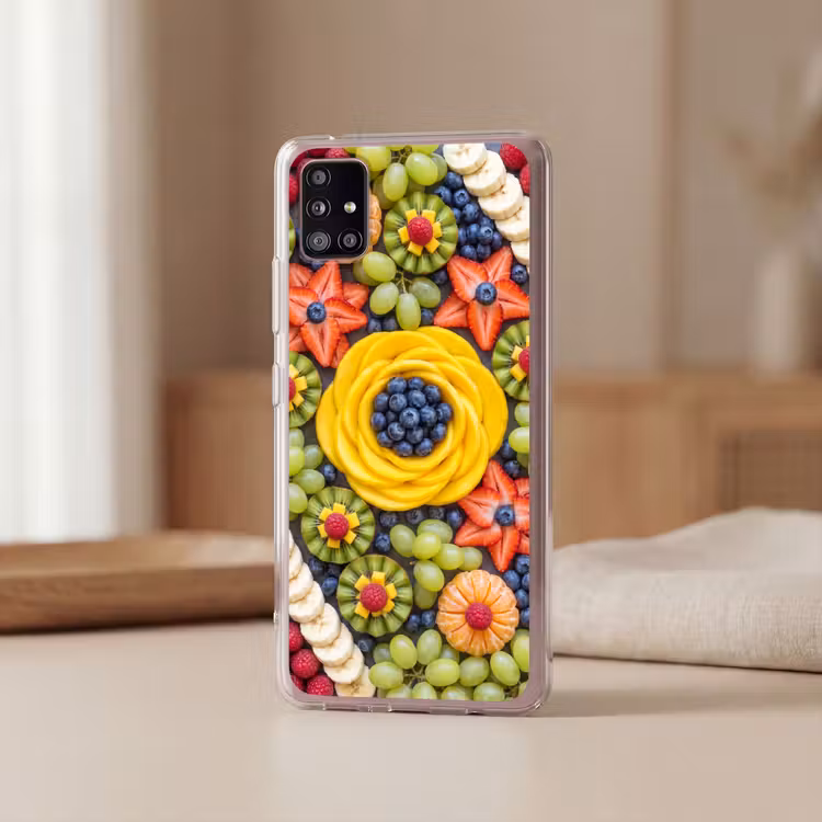 Fruit - Arrangement - Gezond - Kleurrijk - Eten Telefoonhoesje Samsung Galaxy A51 5G klein -sfeer2