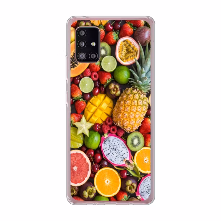 Fruit - Assortiment - Vers - Gezond - Kleurrijk Telefoonhoesje Samsung Galaxy A51 5G klein -3d
