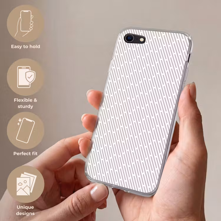 Grafisch - Patroon - Modern Telefoonhoesje iPhone 7 klein 341 -sfeer3_EN