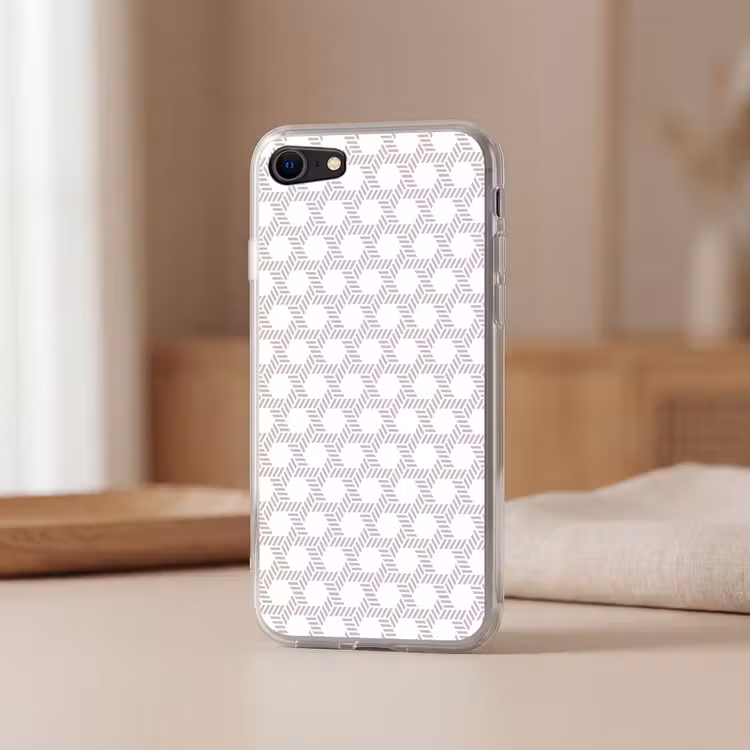 Grafisch - Patroon - Modern - Opvallend - Begrensd Telefoonhoesje iPhone 7 klein 341 -sfeer2