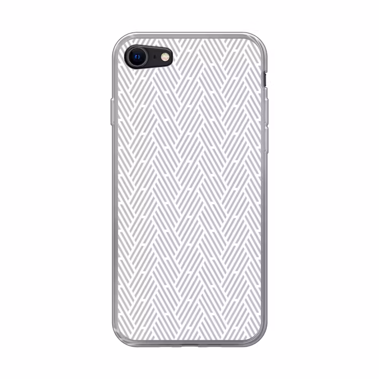 Grafisch - Patroon - Modern - Strepen Telefoonhoesje iPhone 7 klein 341 -3d
