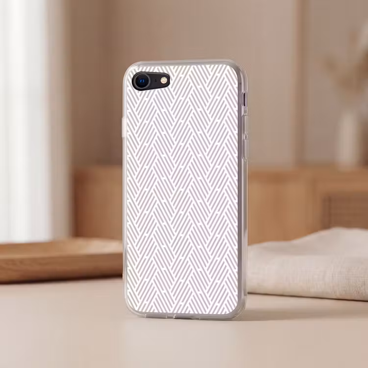 Grafisch - Patroon - Modern - Strepen Telefoonhoesje iPhone 7 klein 341 -sfeer2
