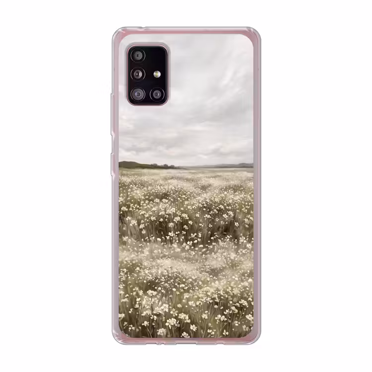 Illustratie - Landschap - Wit Telefoonhoesje Samsung Galaxy A51 5G klein -3d