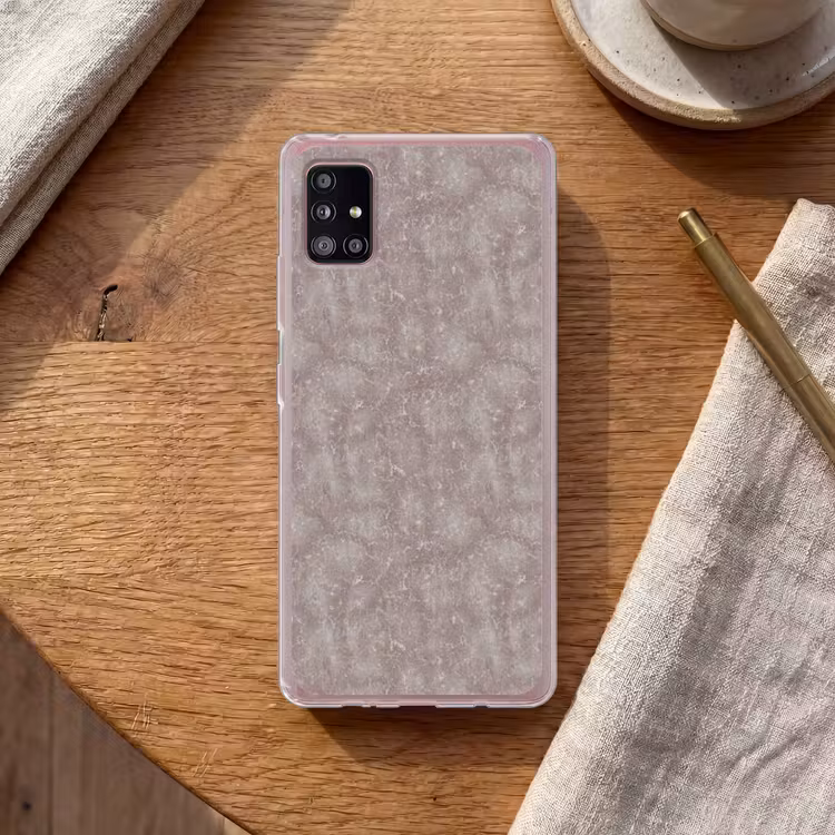 Marmer - Patroon - Mauve Telefoonhoesje Samsung Galaxy A51 5G klein 373 -sfeer1