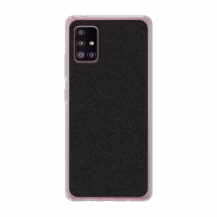 Mozaïek - Patroon - Antraciet - Zwart Telefoonhoesje Samsung Galaxy A51 5G klein 373 -3d