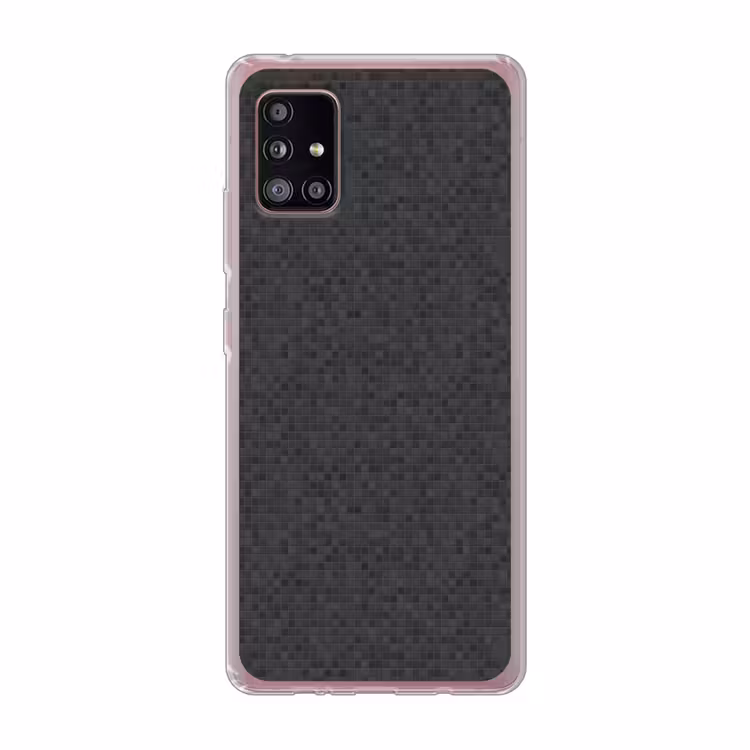 Mozaïek - Patroon - Zwart Telefoonhoesje Samsung Galaxy A51 5G klein 373 -3d