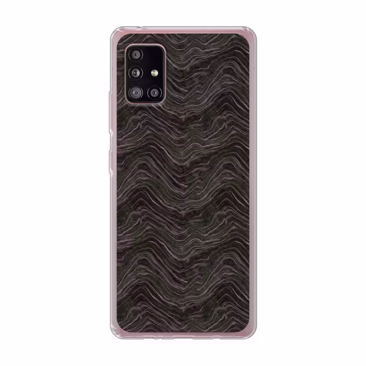 Patroon - Contrast - Antraciet Telefoonhoesje Samsung Galaxy A51 5G klein 373 -3d