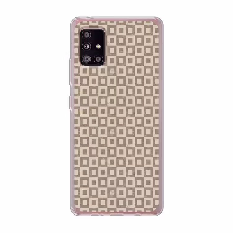 Patroon - Marmer - Beige Telefoonhoesje Samsung Galaxy A51 5G klein 373 -3d