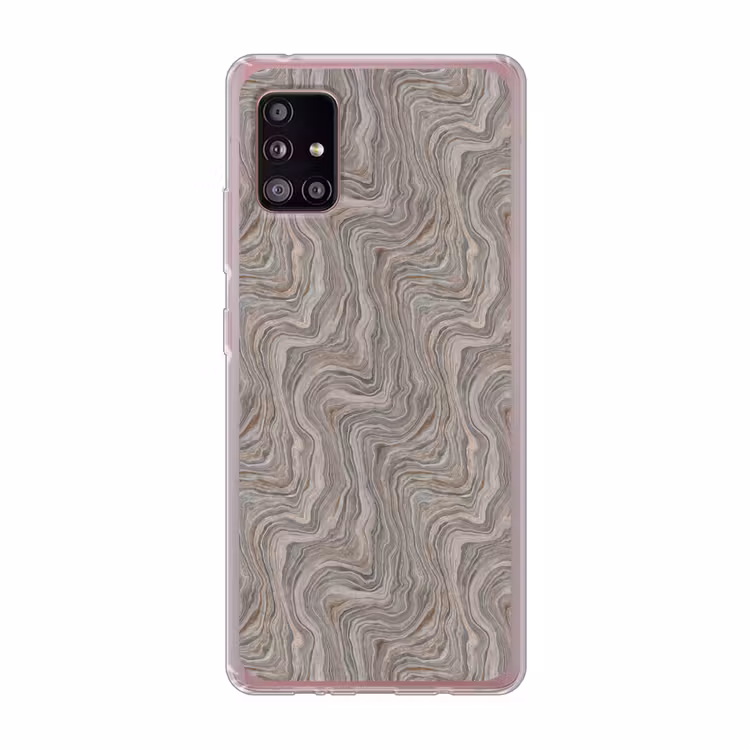 Patroon - Textuur - Grijs Telefoonhoesje Samsung Galaxy A51 5G klein 373 -3d