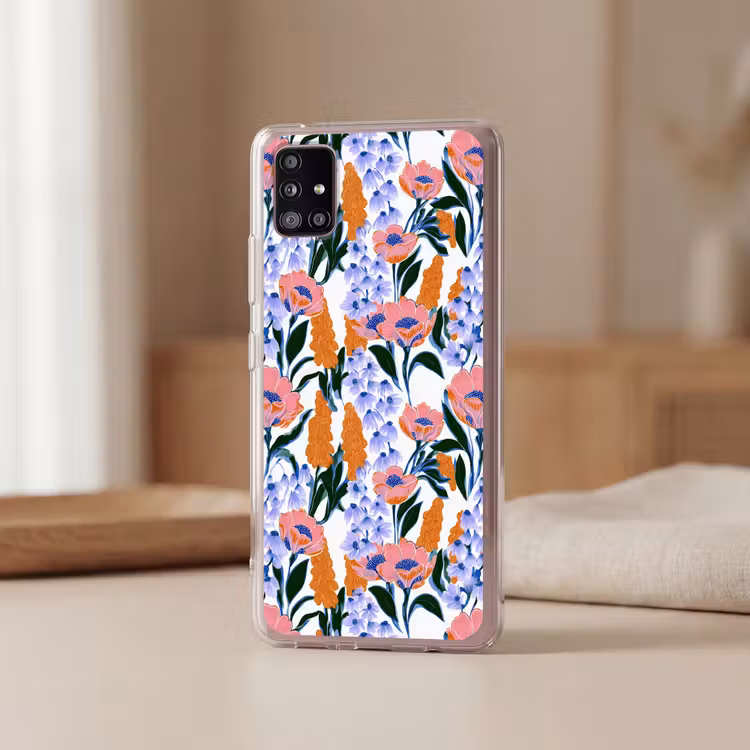 Patroon - Aquarel - Kleurrijk Telefoonhoesje Samsung Galaxy A51 5G klein 373 -sfeer2