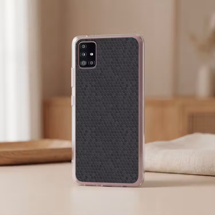 Penny - Mozaïek - Donkergrijs Telefoonhoesje Samsung Galaxy A51 5G klein 373 -sfeer2