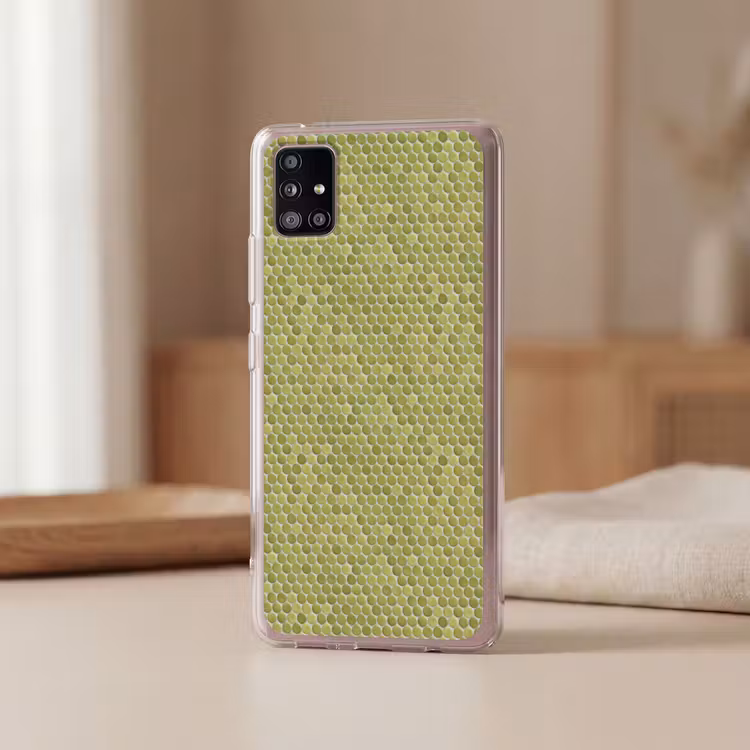Penny - Mozaïek - Olijfgroen Telefoonhoesje Samsung Galaxy A51 5G klein 373 -sfeer2