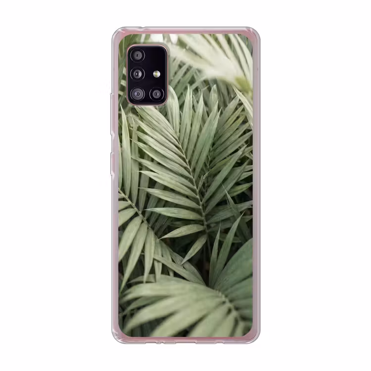 Plant - Palmbladeren - Natuur - Groen Telefoonhoesje Samsung Galaxy A51 5G klein -3d